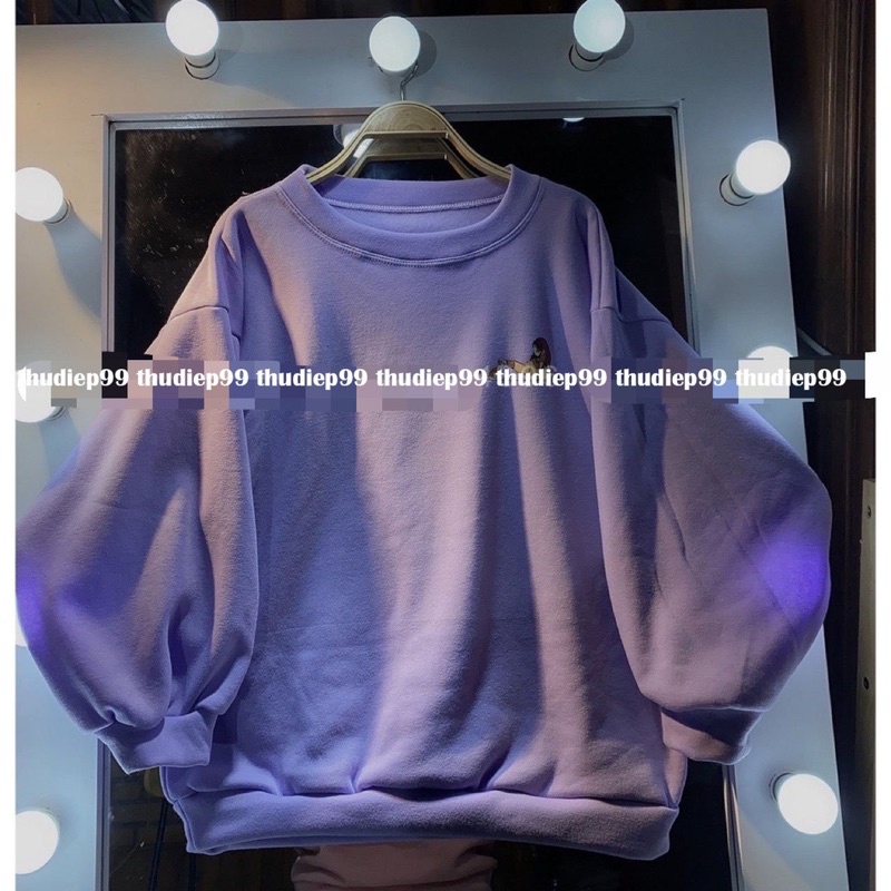 áo sweater nỉ ngoại cô bé mèo ( thudiep99)