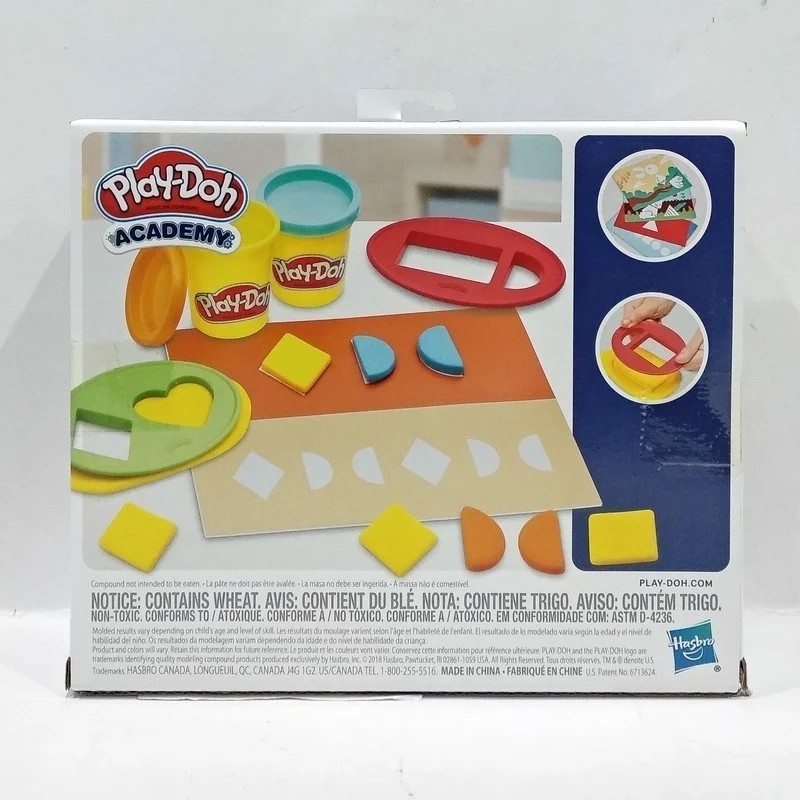 Bộ đồ chơi Hasbro đất nặn hình học cơ bản Play-Doh E3731