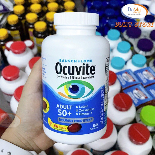 OCUVITE 50+ Bổ Mắt Cho Người Lớn Tuổi