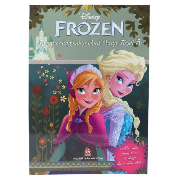 Sách - Trọn bộ 6 cuốn Prozen: Tô màu cùng công chúa Băng Tuyết