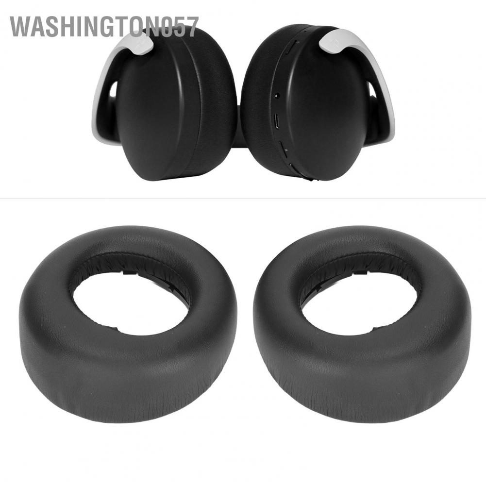 Washington057 Washington057 Tai nghe Miếng đệm tai mềm Độ đàn hồi cao Cách âm thay thế Đệm cho 3D PULSE không dây PS5