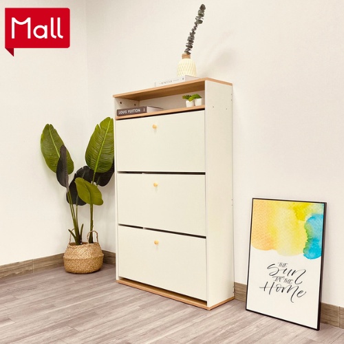 Tủ giày gỗ phòng khách hiện đại, Tủ giày nhiều tầng đa năng giá rẻ - GP112