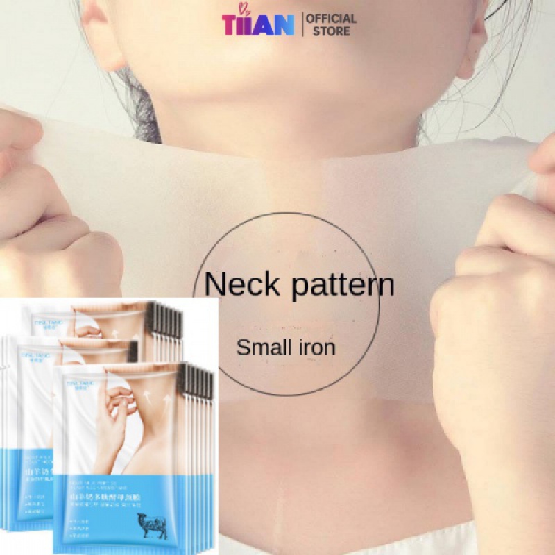 Mặt Nạ Chứa Tinh Chất Sữa Dê Giúp Làm Giảm Nếp Nhăn Ở Cổ Và Làm Săn Chắc Da
