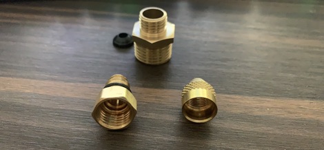 Combo 10 Béc phun sương đồng chân ren phi 21