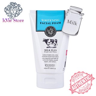 Sữa Rửa Mặt Beauty Buffet Scentio Milk Plus Whitening Facial Foam Q10 100ml