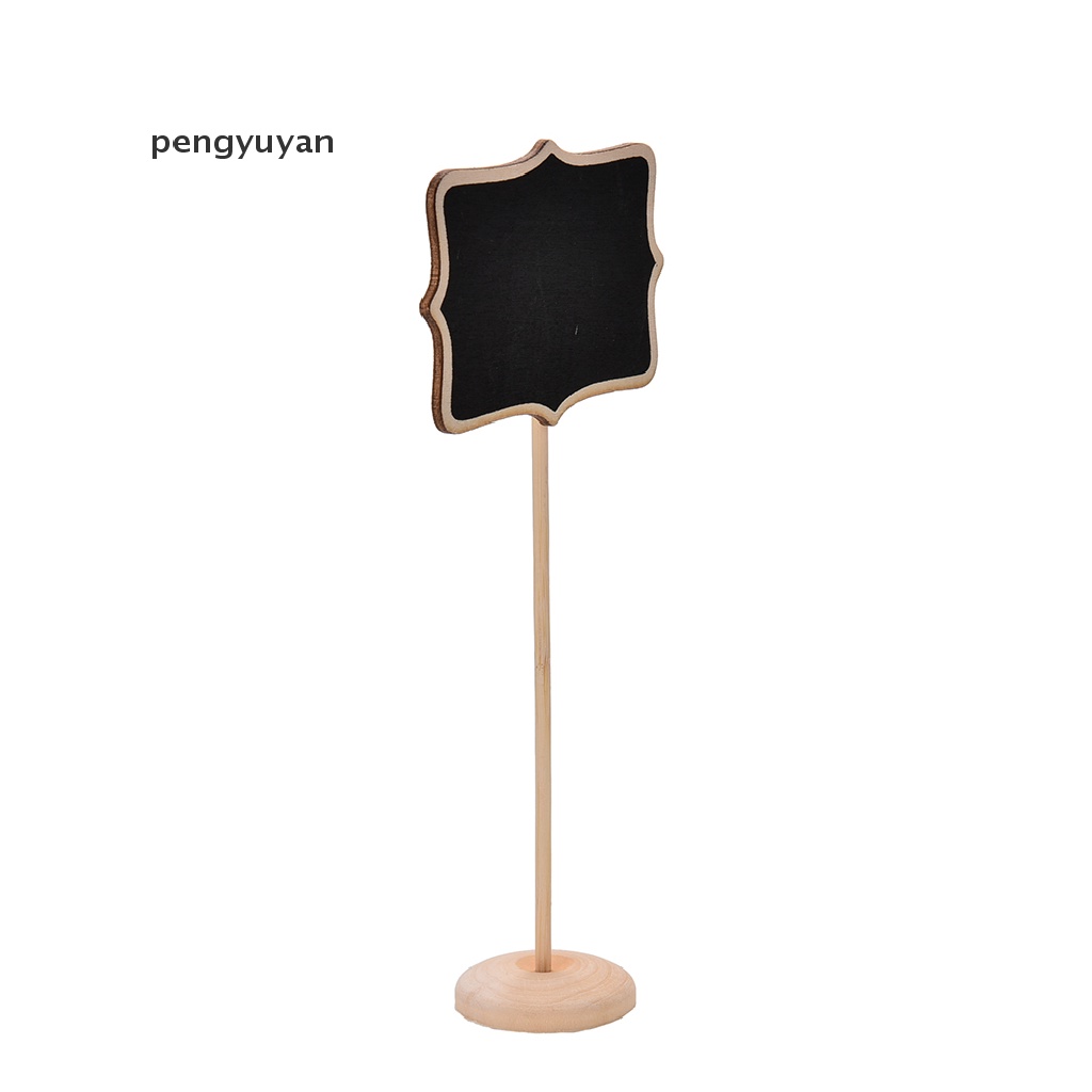 1 Bảng Viết Phấn Mini Bảng Chữ Nhật Góc Cạnh Bàn Cưới Số Ký