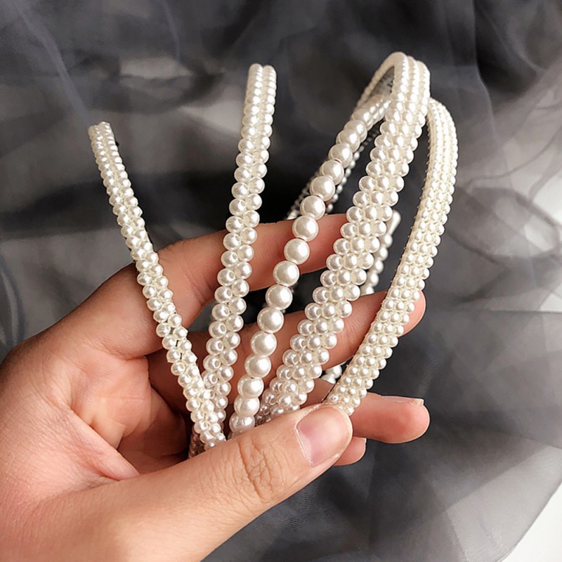 Cài tóc ngọc trai phong cách Vintage cho nữ