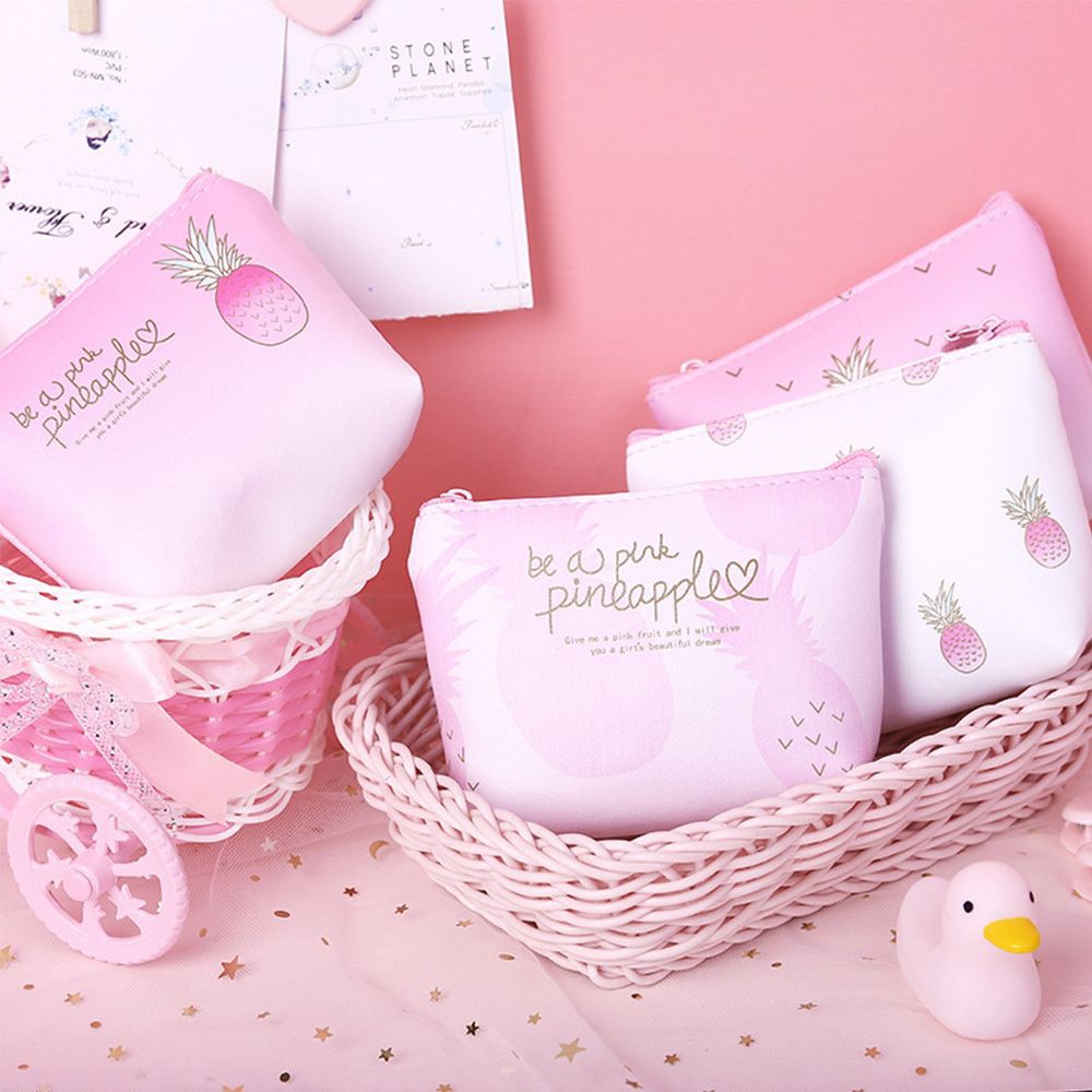 Ví đựng tiền hình quả dứa dễ thương cho nữ