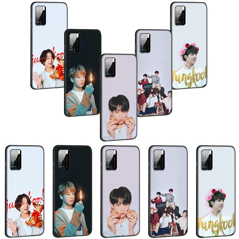 Huawei P40 P30 P20 Pro Max Lite P Smart 2019 2018 P20Lite Protective Soft TPU Case 68LF jungkook jung kook K POP Casing Soft Case