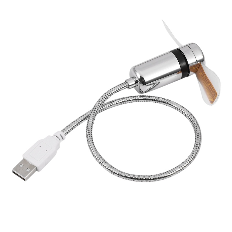 Quạt USB Mini Hiển Thị Nhiệt Độ Có Đèn LED Cho Laptop PC