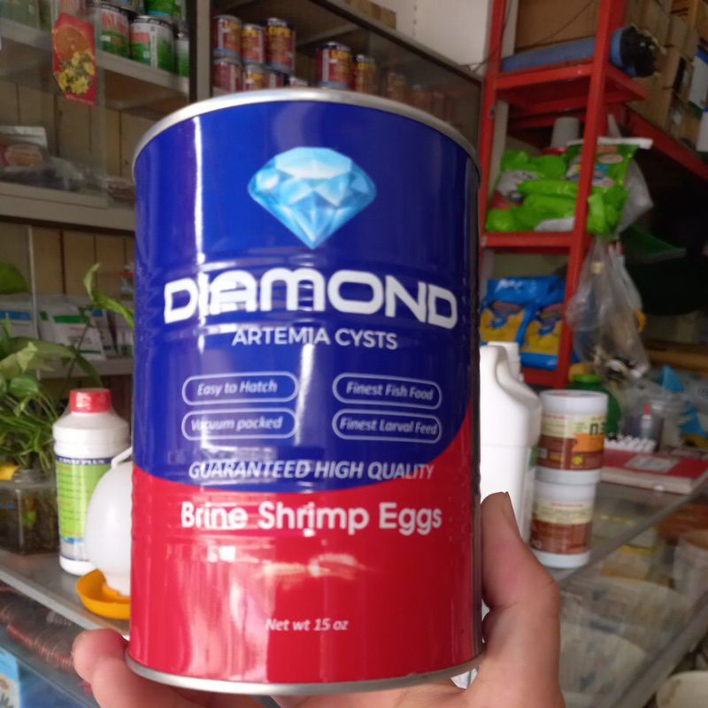 Artemia ấp nở DIAMOND lon xanh loại 1 - lon 425g