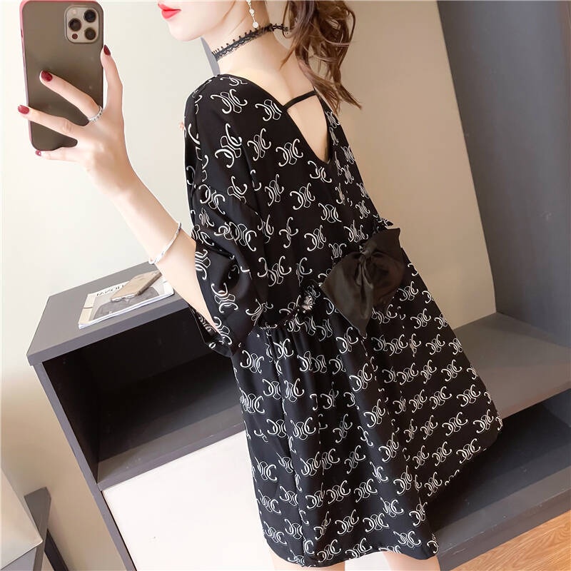 Áo Thun Nữ Hở Lưng Dáng Rộng Size Lớn