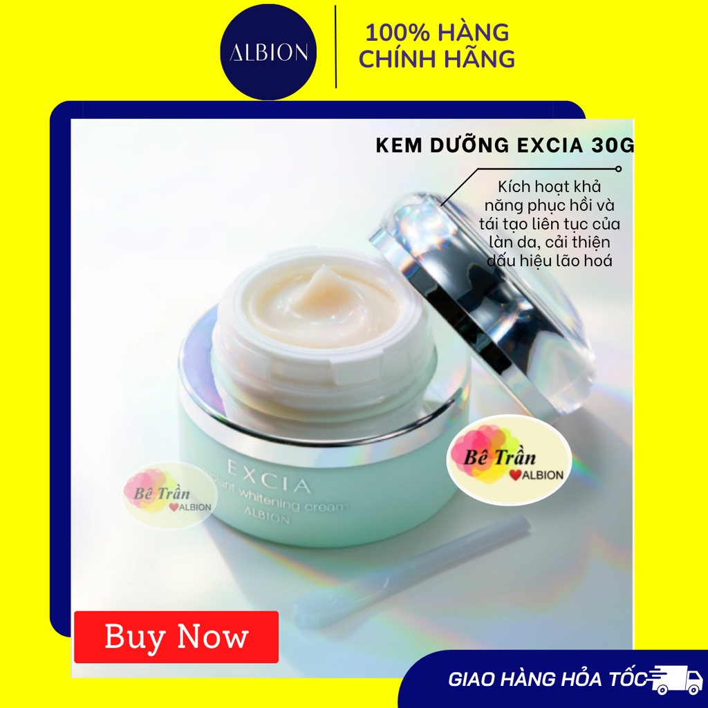 KEM DƯỠNG TRẮNG, TÁI TẠO DA CHỐNG LÃO HÓA VƯỢT BẬC EXCIA Replant Whitening Cream