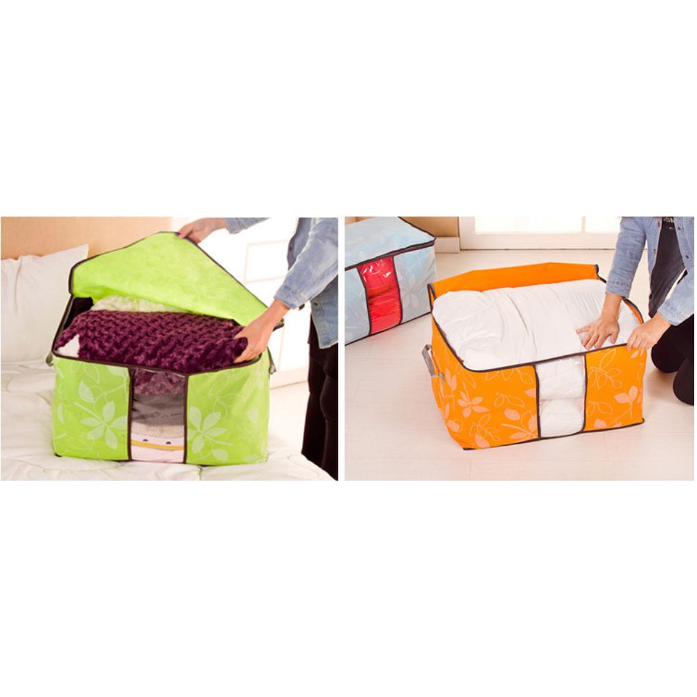Túi vải đựng chăn màn quần áo Size to 60x44x36cm