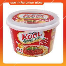 Tô Mì Khoai Tây Cung Đình Kool Sốt Spaghetti Hương Vị Thịt Bò Bằm Và Cà Chua