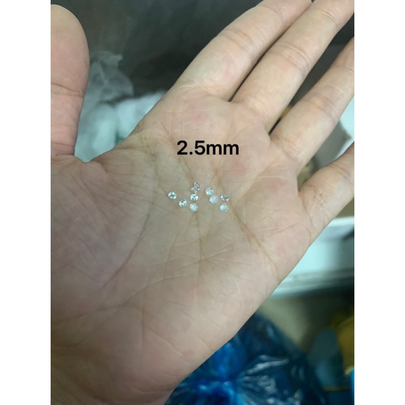 Đá nhân tạo nhọn đính răng 1mm - 3mm