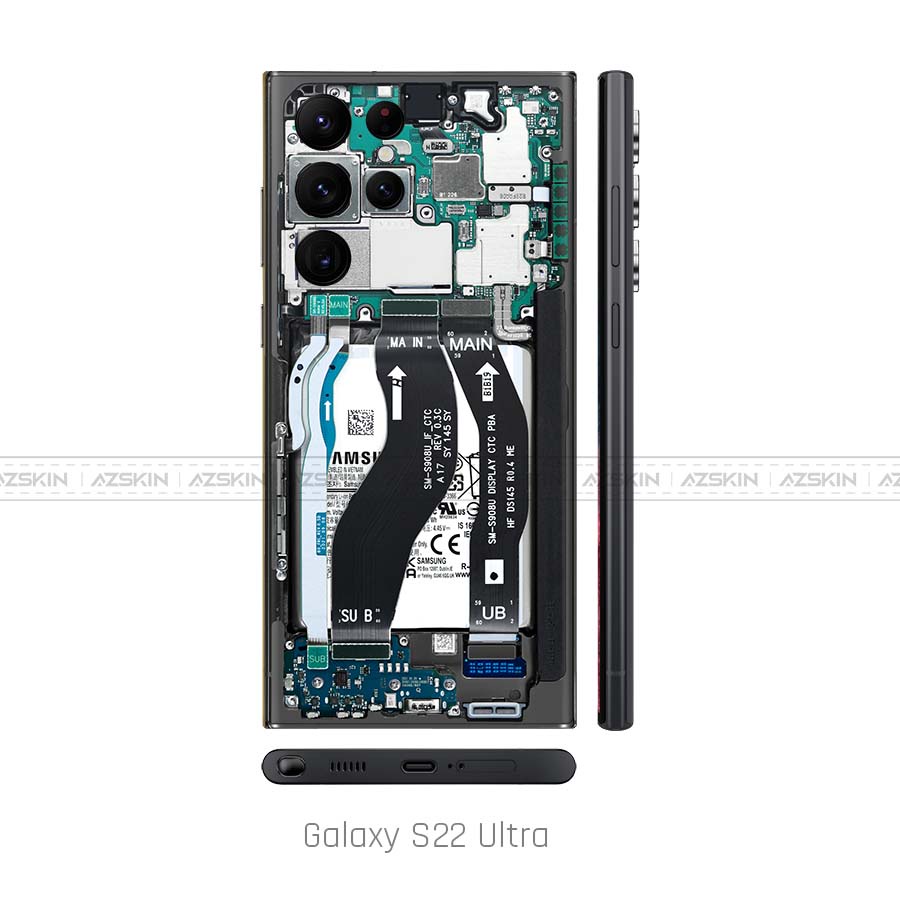 Miếng Dán Skin Teadown Dành Cho Samsung Galaxy Note/S |SK_SSTD02| Chất Liệu Skin Cao Cấp, Bền Màu, Khuôn Chuẩn Cắt CNC
