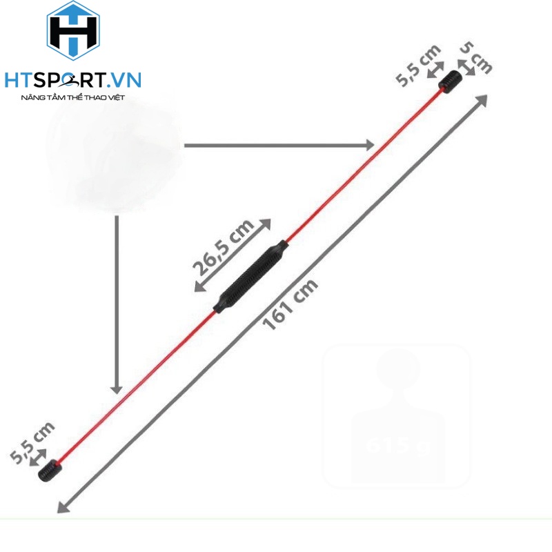 Gậy Rung Đàn Hồi, Dụng Cụ Tập Thể Dục Giãm Béo, Thanh Tập Đa Năng Tại Nhà
