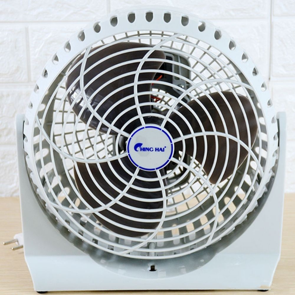 Quạt để bàn Chinghai HD606-Chống ồn-Sải cánh 20 cm-Công suất 24w-Bảo hành 12 tháng