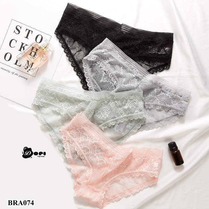 (BRA074) Quần lót nữ quần chíp nữ đồ lót gợi cảm sexy chất liệu ren cao cấp