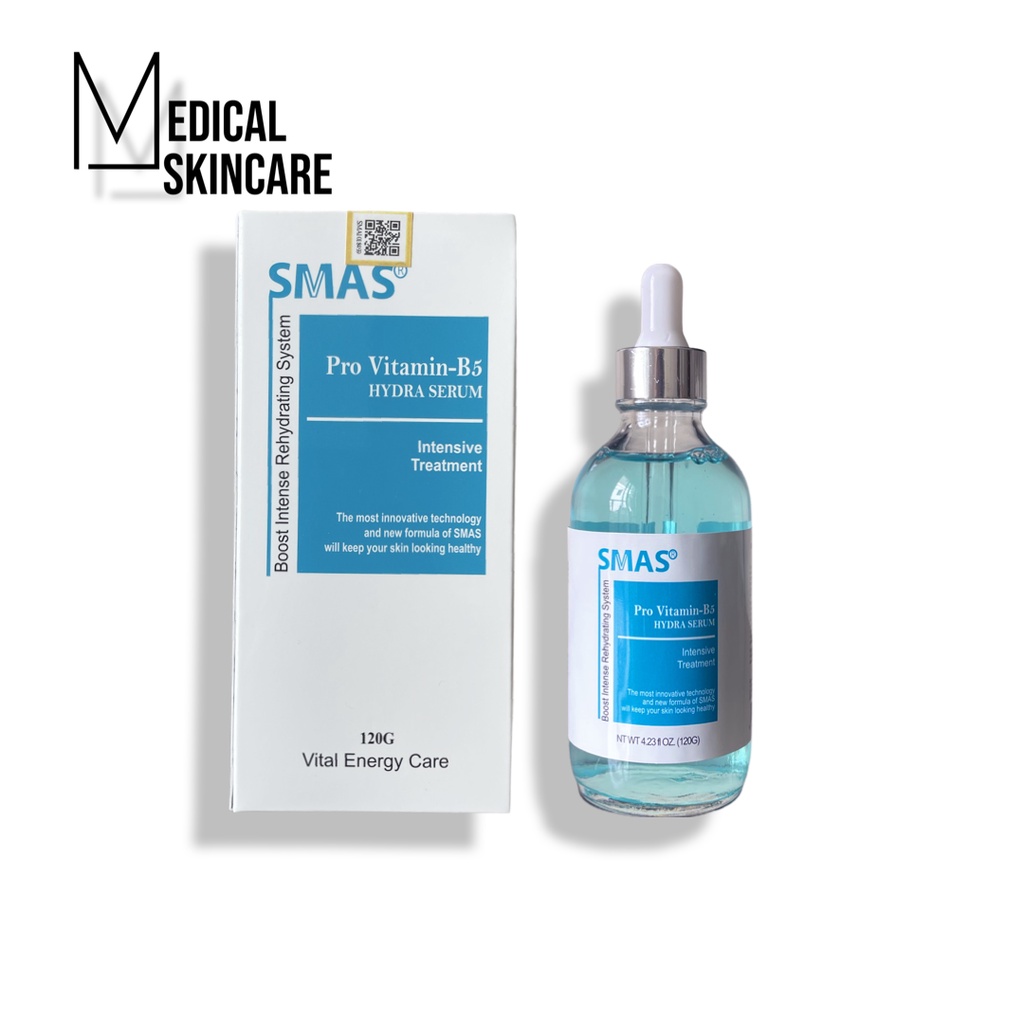 [Hàng công ty] Tinh Chất Phục Hồi Và Cấp Ẩm Smas Pro Vitamin B5 Hydra Serum 120ml