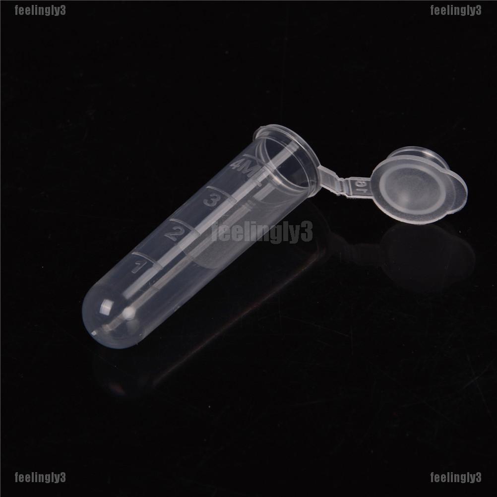 ❤Ada❤ Set 30 Ống Nhựa Trong Suốt Dung Tích 5ml Chuyên Dụng
