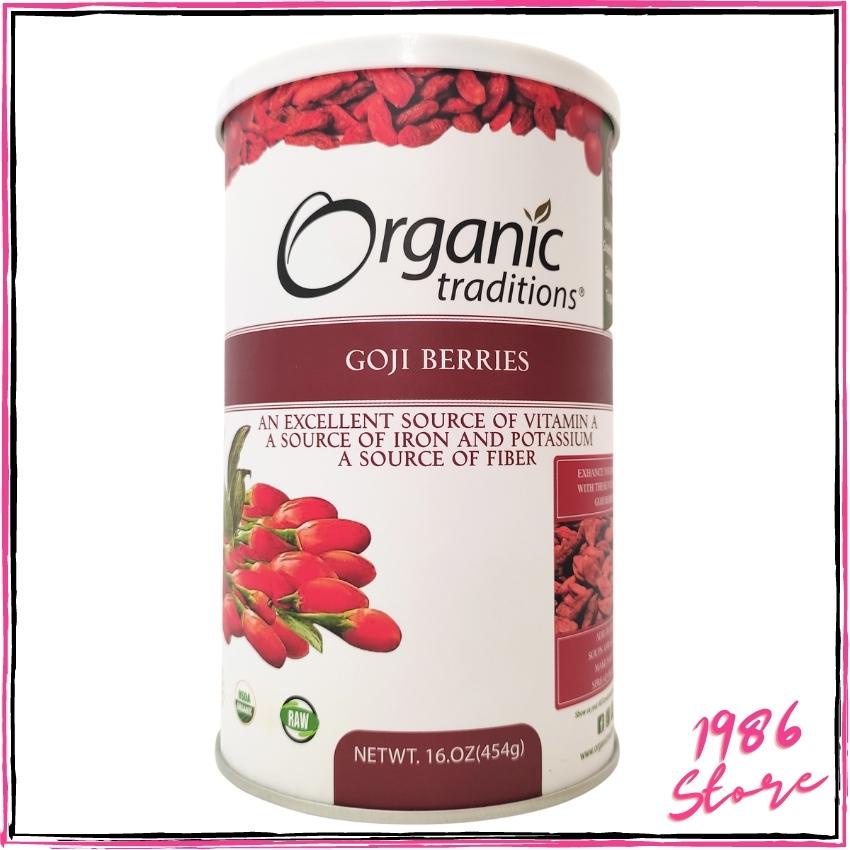 Kỷ Tử Sấy Khô Goji Berreis Organic Traditions hộp 454gr, Táo Đỏ Sam Sung Hàn Quốc 1000G