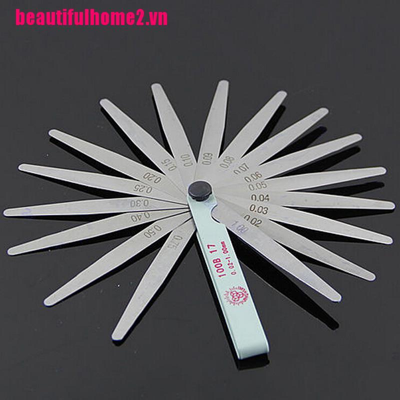 Thước Mở Khe Hở Bao Gồm 17 Dụng Cụ Tiện Lợi