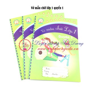 Vở mẫu chữ lớp 1 - liên hệ shop để được hỗ trợ ship cao nhất