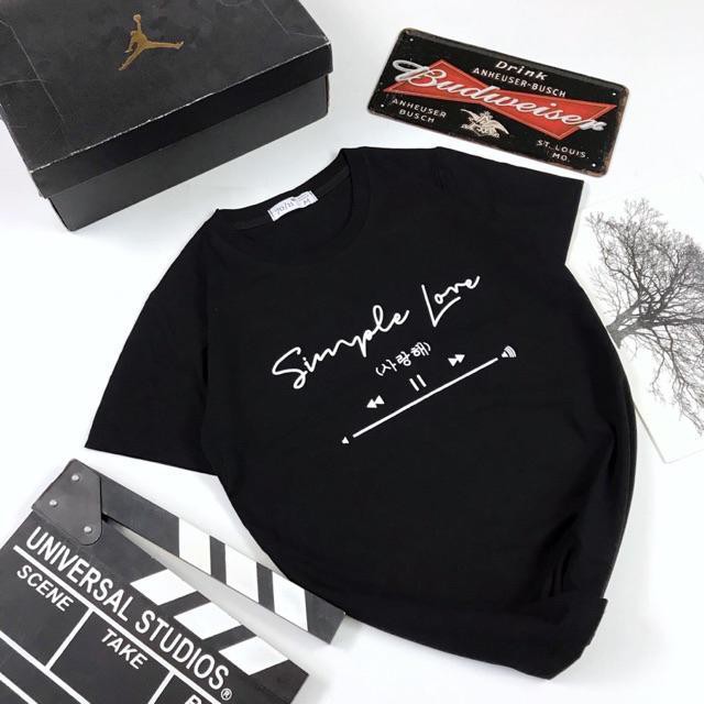 Áo thun phản quang Simple Love sỉ sll 50k ATPQ
