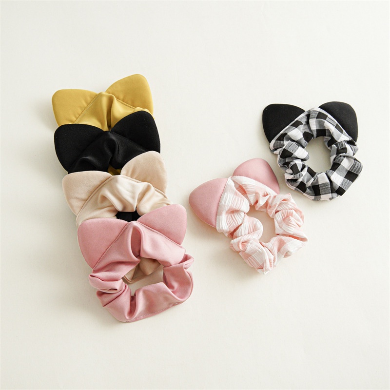 Dây Buộc Tóc Thiết Kế Tai Mèo Dễ Thương Dành Cho Nữ