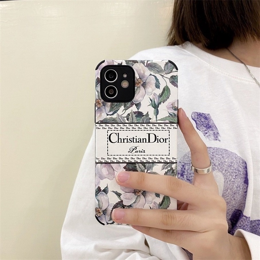 Ốp điện thoại TPU in hình hoa thời trang thích hợp cho iPhone 13 12 11 Pro Max Se 2020 Xr X 7 8 Plus