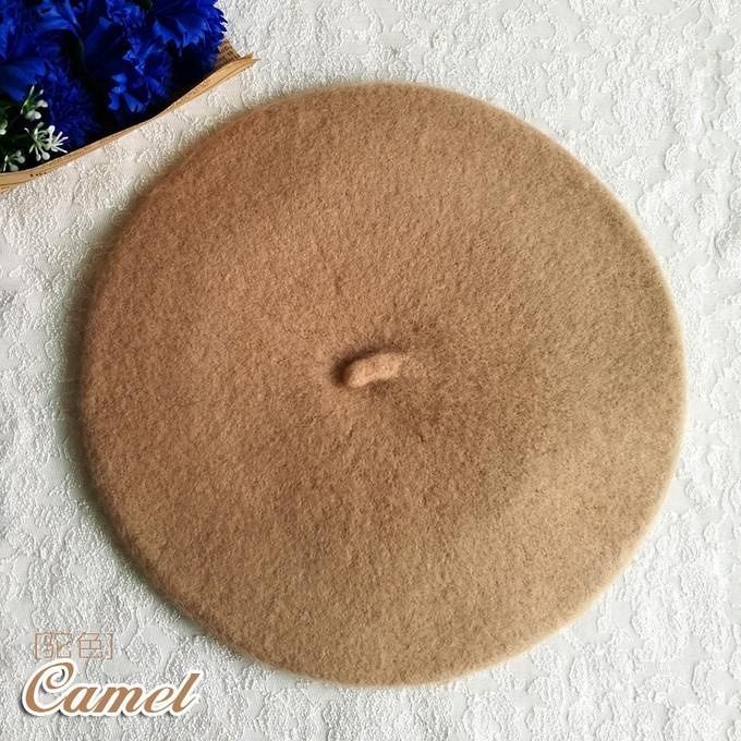 Mũ Beret Len Cho Bé Gái (9 Màu)