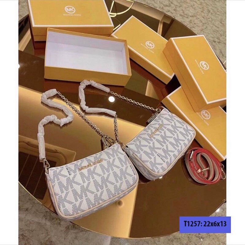 Túi xách tay đeo chéo nữ MK đi làm đi chơi phong cách hàn quốc T1257