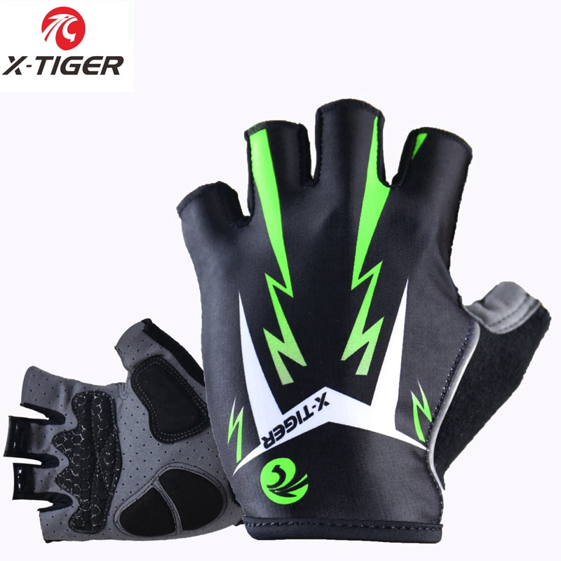 Găng Tay Nửa Ngón X-TIGER Dùng Khi Đi Xe Đạp Mtb / Chơi Thể Thao Đa Dụng