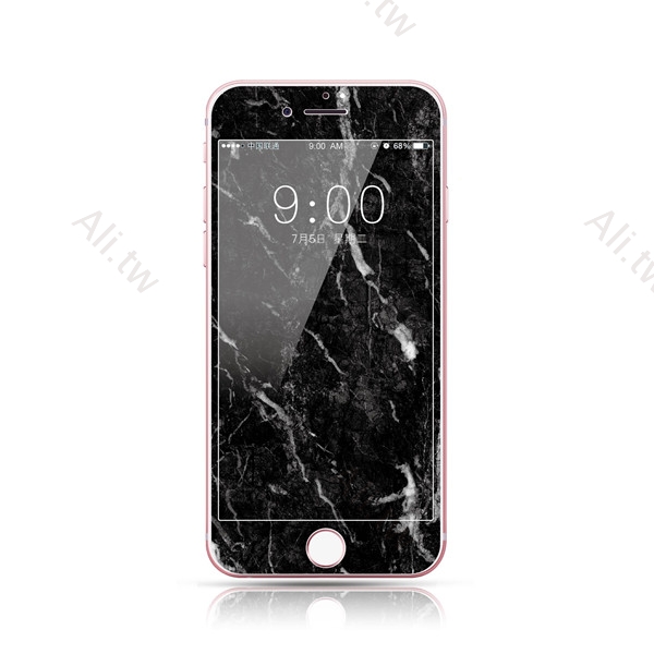 Miếng dán toàn màn hình điện thoại cường lực viền dẻo không vỡ kiểu hoạt hình cho IPHONE 6 7 8 PLUS SE 2