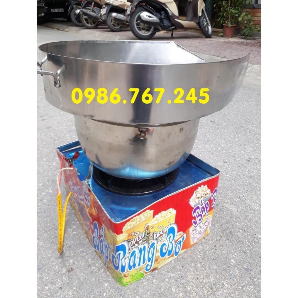 Máy nổ bắp rang bơ 2 van Gas ( dùng cho bình ga to và ga mini )