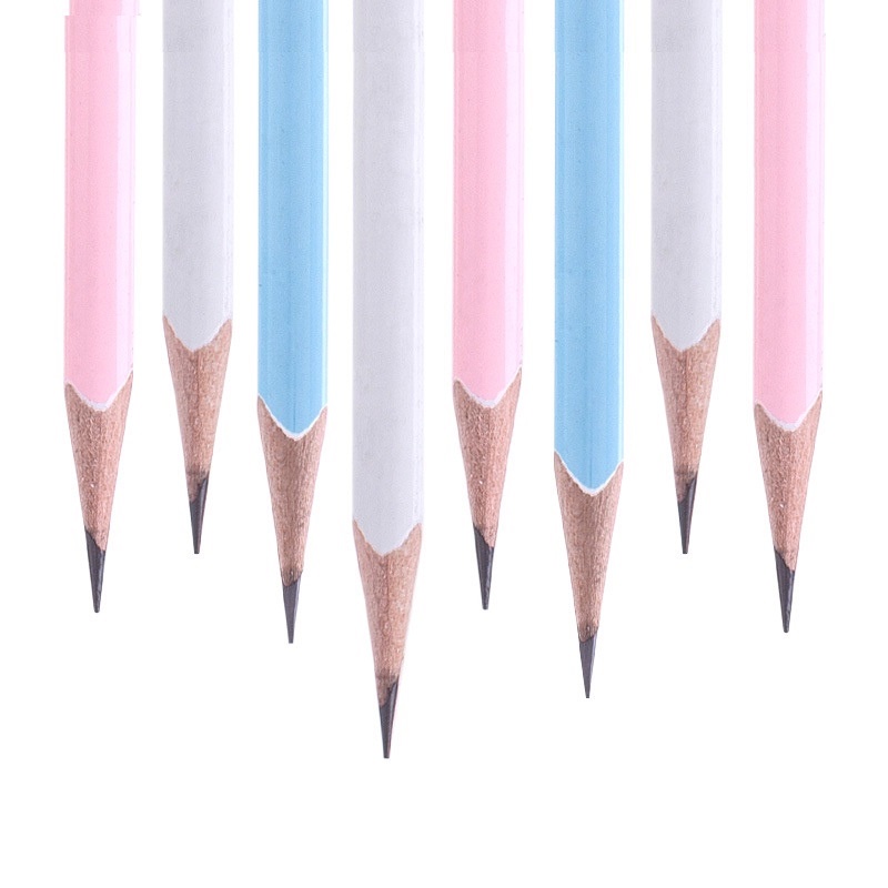 Bút Chì Gỗ Hình Tam Giác Deli 2B Kèm Thước Đo Tiện Dụng Cho Học Sinh