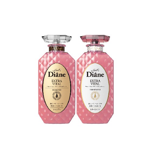 Cặp Gội Xả Tăng Cường Sức Sống Cho Tóc Yếu Moist Diane Extra Vita 450mlx2