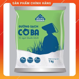 Đường kính trắng Biên Hòa - Đường sạch Cô Ba gói 1kg