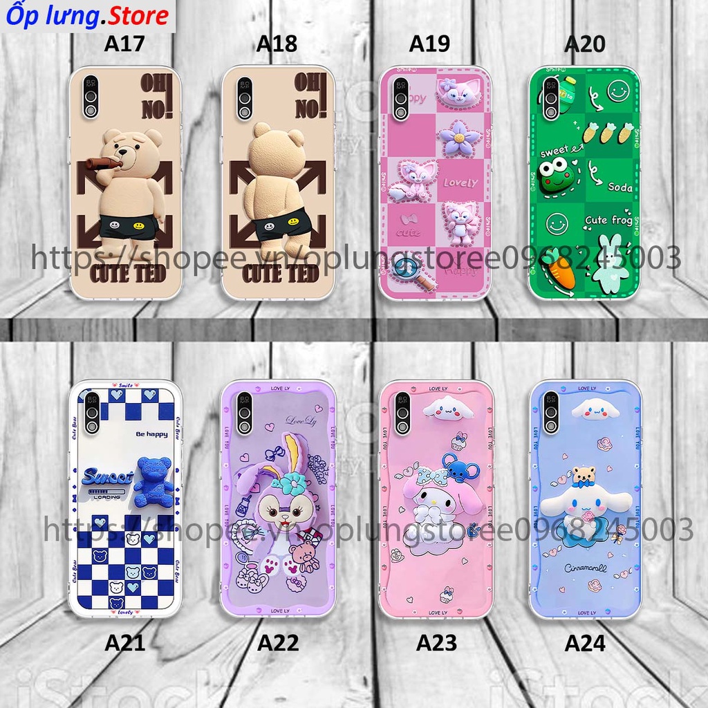 Ốp lưng Vsmart Bee / Bee 3 in hình 3D gấu cute cool ngầu giả nổi.