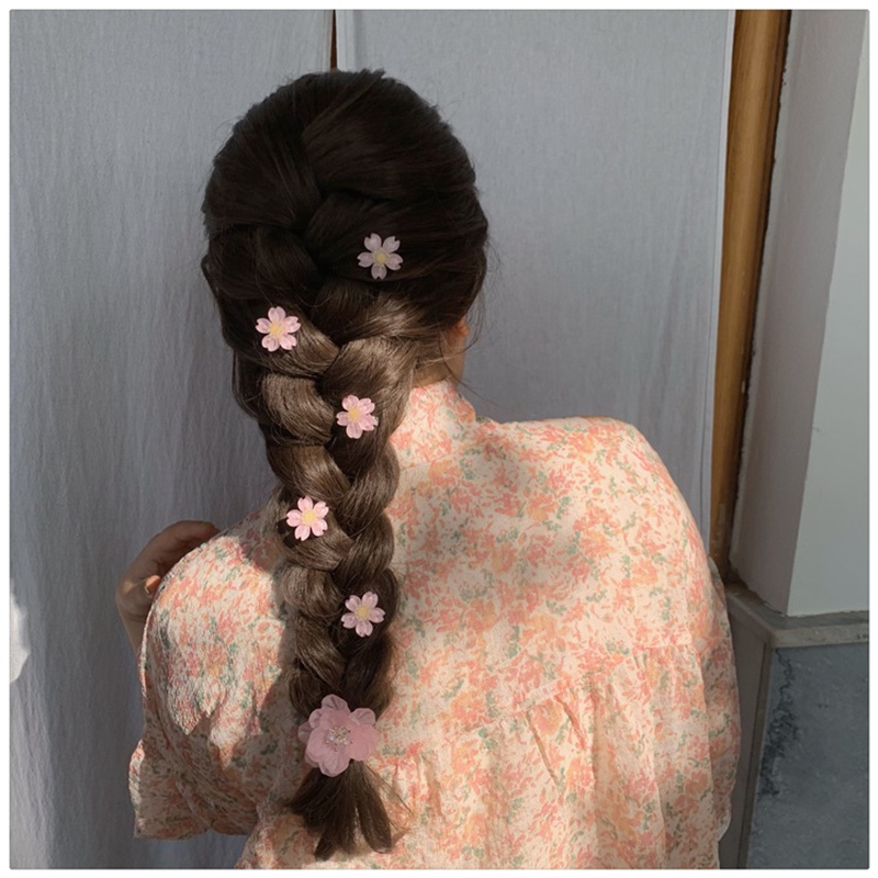 1 Kẹp Tóc Hình Hoa Anh Đào Dễ Thương Dành Cho Nữ