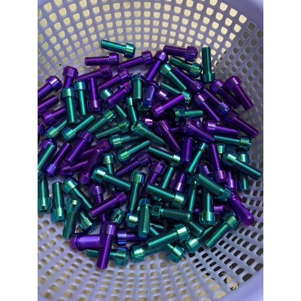 Ốc titan gr5 10li trụ 10li25 10li30 10li40 10li65