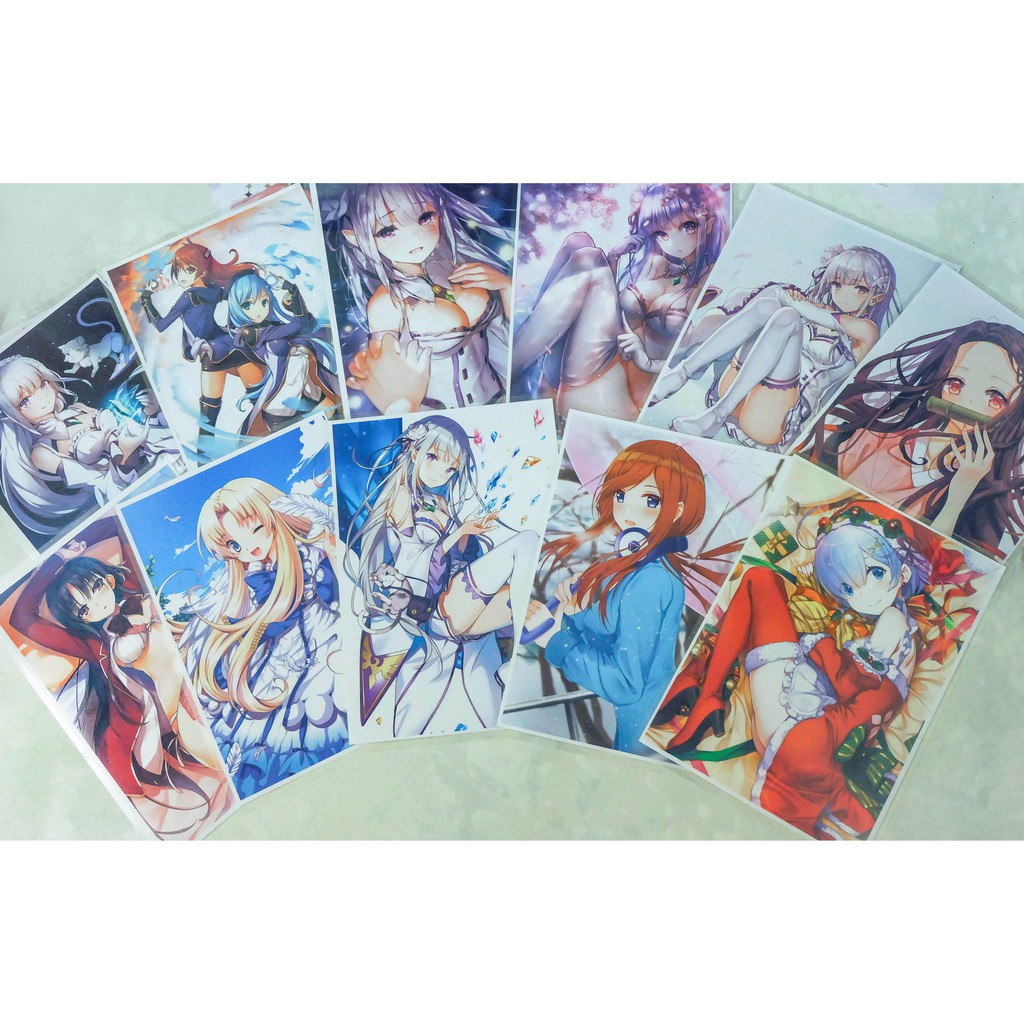 POSTER POSTCARD HÌNH TỰ CHỌN ANIME - IDOL - ẢNH CÁ NHÂN THEO YÊU CẦU