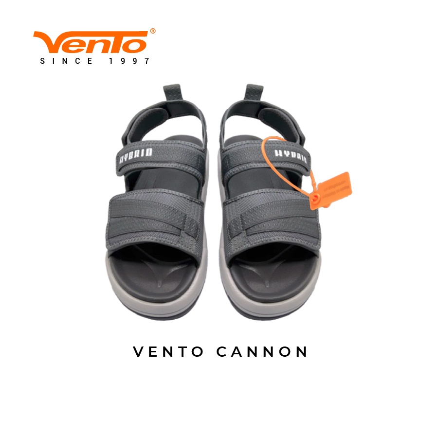 Giày Sandal Nam Vento Chính Hãng CANNON SD10035 Màu Tro
