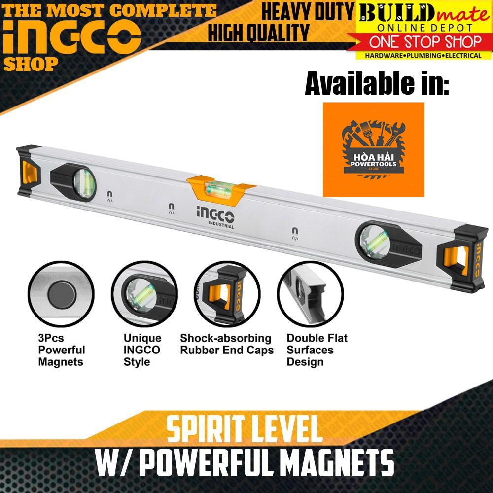 Thước thủy nhôm 60cm INGCO (có nam châm)