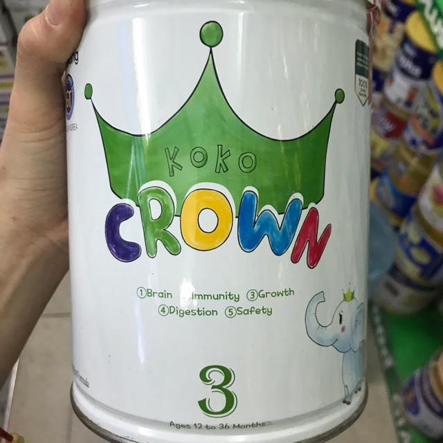 Sữa koko Crown 3 (1-3 tuổi) 800g