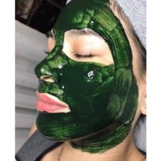 (FREESHIP) 100gr Tảo Diệp Lục Collagen ( Bột tảo xoắn đắp mặt HandMade).