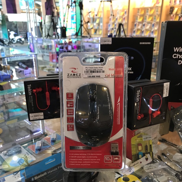 CHUỘT ZADEZ M364 WIRELESS - Sử dụng rất tốt - Siêu bền - Mới 100% - Hàng chính hãng