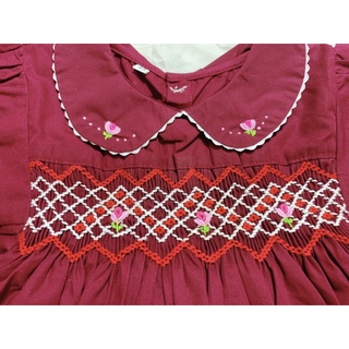 ĐẦM XÍCH MÓC (SMOCKINGDRESS) THÊU TAY THỦ CÔNG